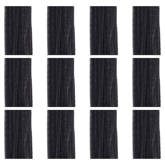 12 Packs: 350 ct. (4,200 total) Black Chenille Pipe Cleaners by Creatology™